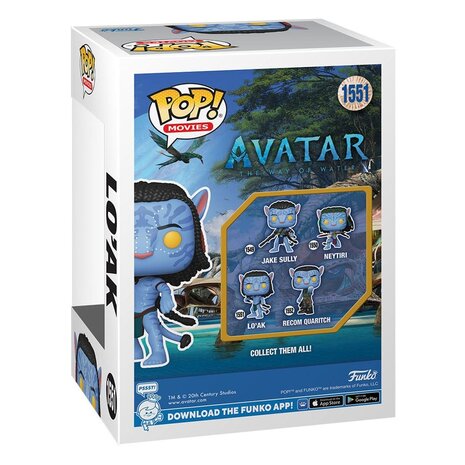 Funko Avatar: The Way of Water POP! Movies Vinyl Figure Lo'ak #1551
