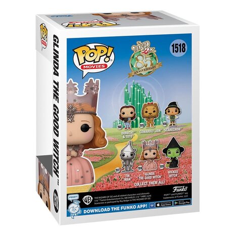Funko The Wizard of Oz POP & Movies Vinyl Figure Glinda the Good Witch #1518 Funko The Wizard of Oz POP & Movies Vinyl Figure Glinda the Good Witch #1518