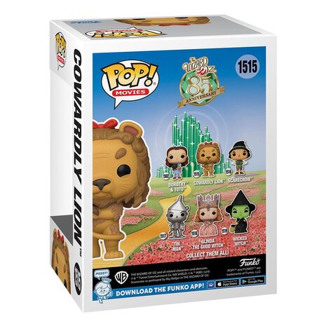 Funko The Wizard of Oz POP! Movies Vinyl Figure Cowardly Lion #1515 Funko The Wizard of Oz POP! Movies Vinyl Figure Cowardly Lion #1515