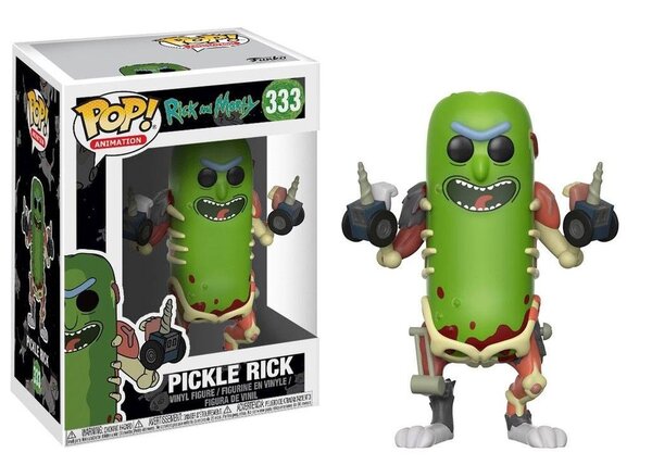 Rick and Morty POP! Animation Vinyl Figure Pickle Rick n° 333 - Planet  Fantasy