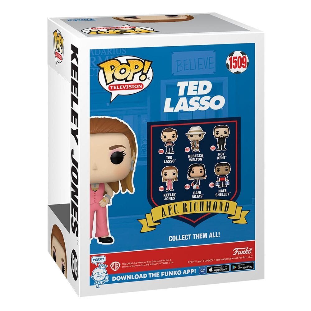Funko Ted Lasso POP! TV Vinyl Figure Keeley Jones #1509 Funko Ted Lasso POP! TV Vinyl Figure Keeley Jones #1509