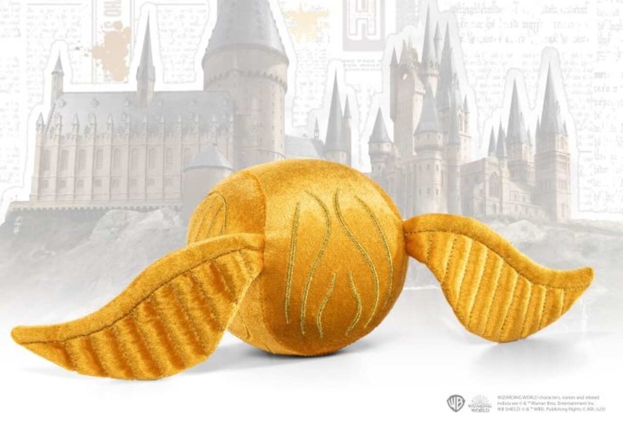 The Noble Collection Harry Potter Golden Snitch Knuffel 10 cm The Noble Collection Harry Potter Golden Snitch Knuffel 10 cm
