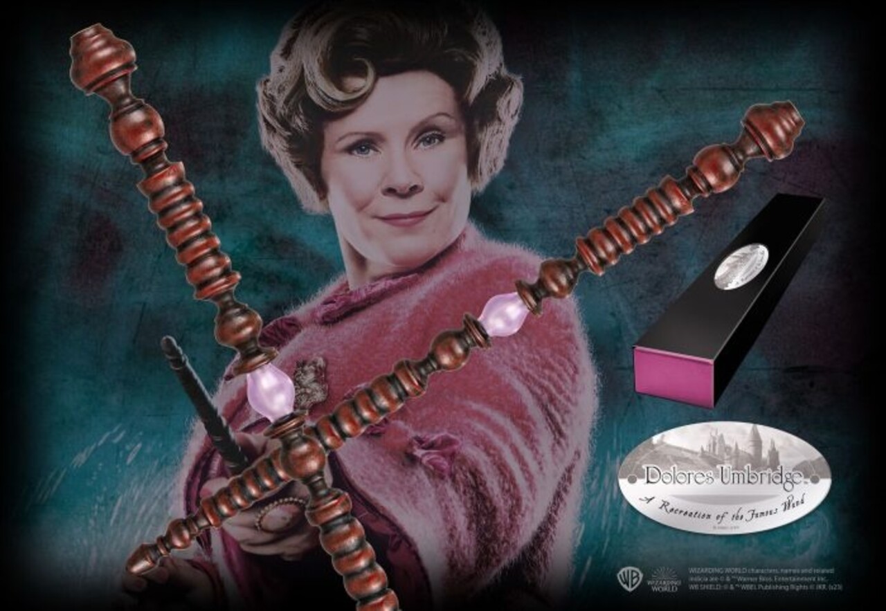 The Noble Collection Harry Potter Toverstaf Dolores Umbridge The Noble Collection Harry Potter Toverstaf Dolores Umbridge