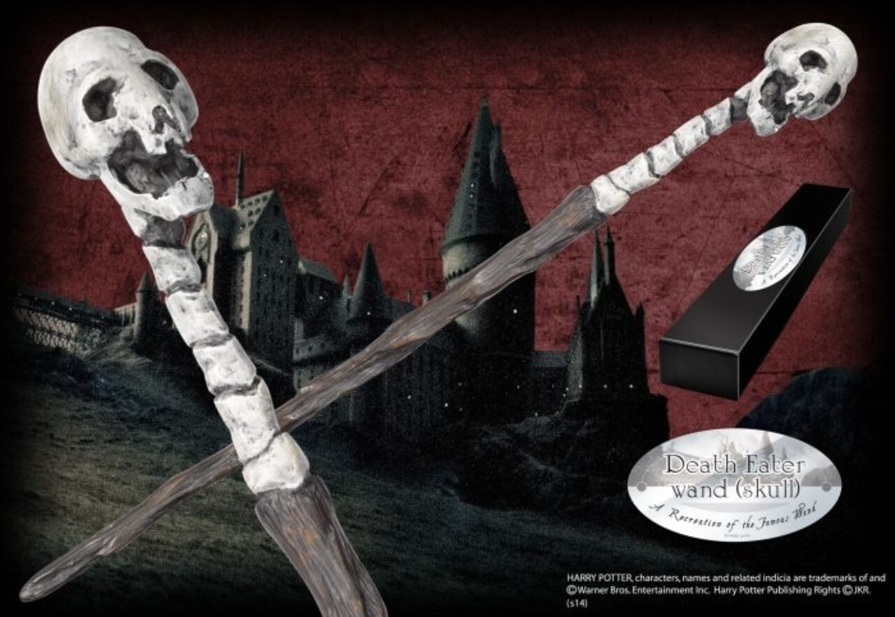 The Noble Collection Harry Potter Wand Death Eather (Skull) The Noble Collection Harry Potter Wand Death Eather (Skull)