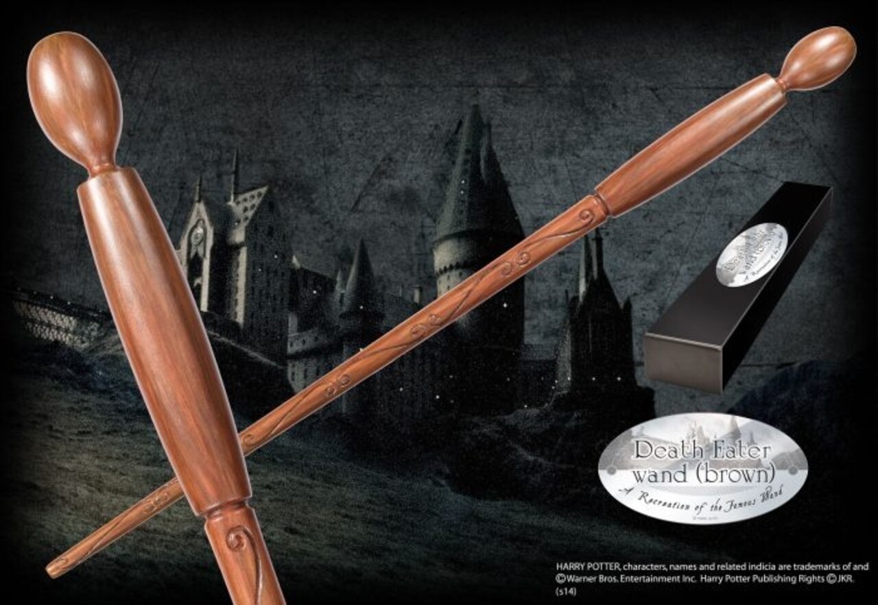 The Noble Collection Harry Potter Wand Death Eather (Brown) The Noble Collection Harry Potter Wand Death Eather (Brown)