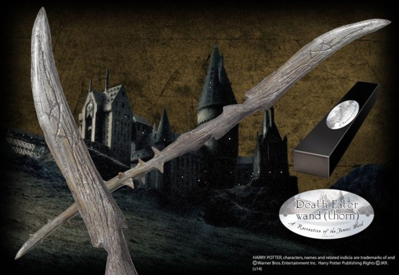 The Noble Collection Harry Potter Wand Death Eather (Thorn) The Noble Collection Harry Potter Wand Death Eather (Thorn)