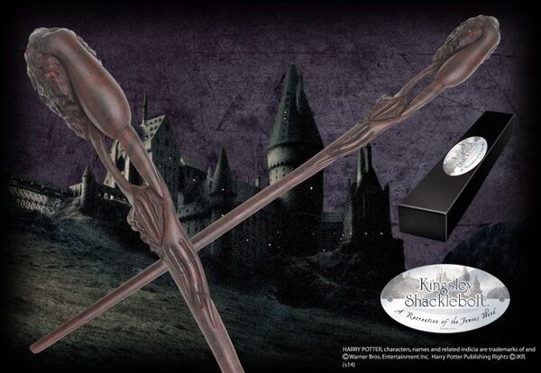 The Noble Collection Harry Potter Wand Kingsley Shacklebolt The Noble Collection Harry Potter Wand Kingsley Shacklebolt