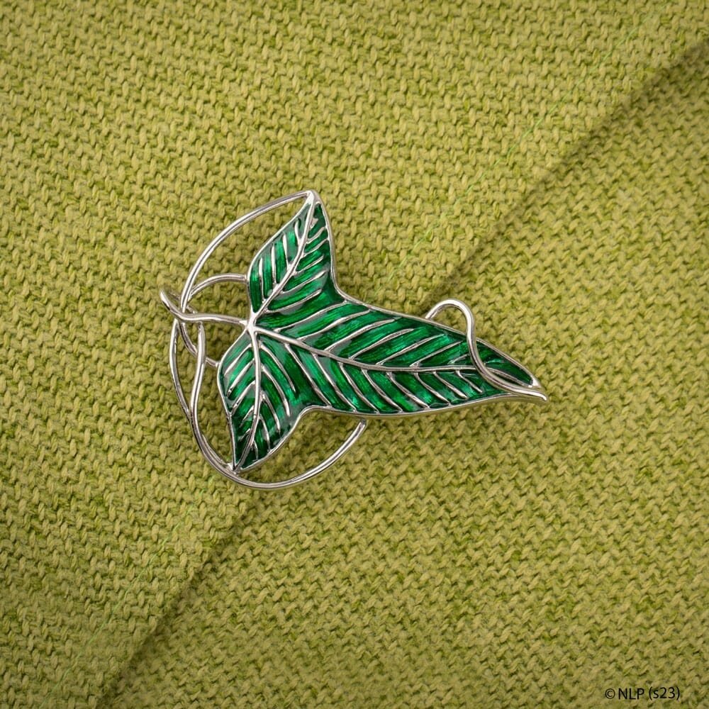 Cinereplicas Lord of the Rings Elven Leaf Brooch Cinereplicas Lord of the Rings Elven Leaf Brooch