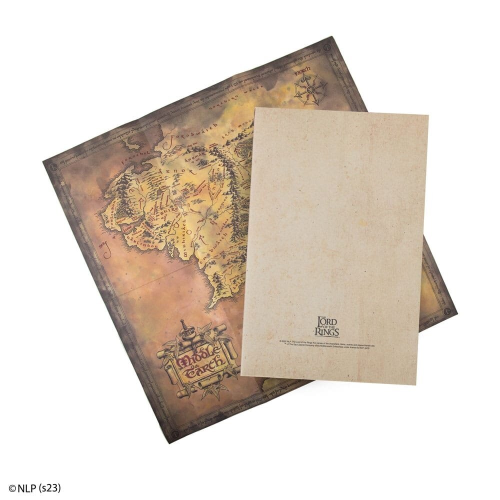 Cinereplicas Le Seigneur des Anneaux Notebook Middle-Earth Map