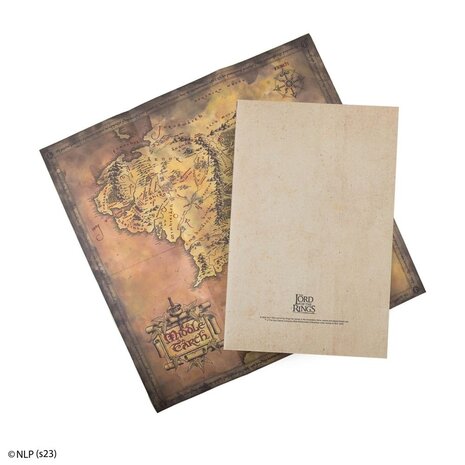 Cinereplicas Le Seigneur des Anneaux Notebook Middle-Earth Map