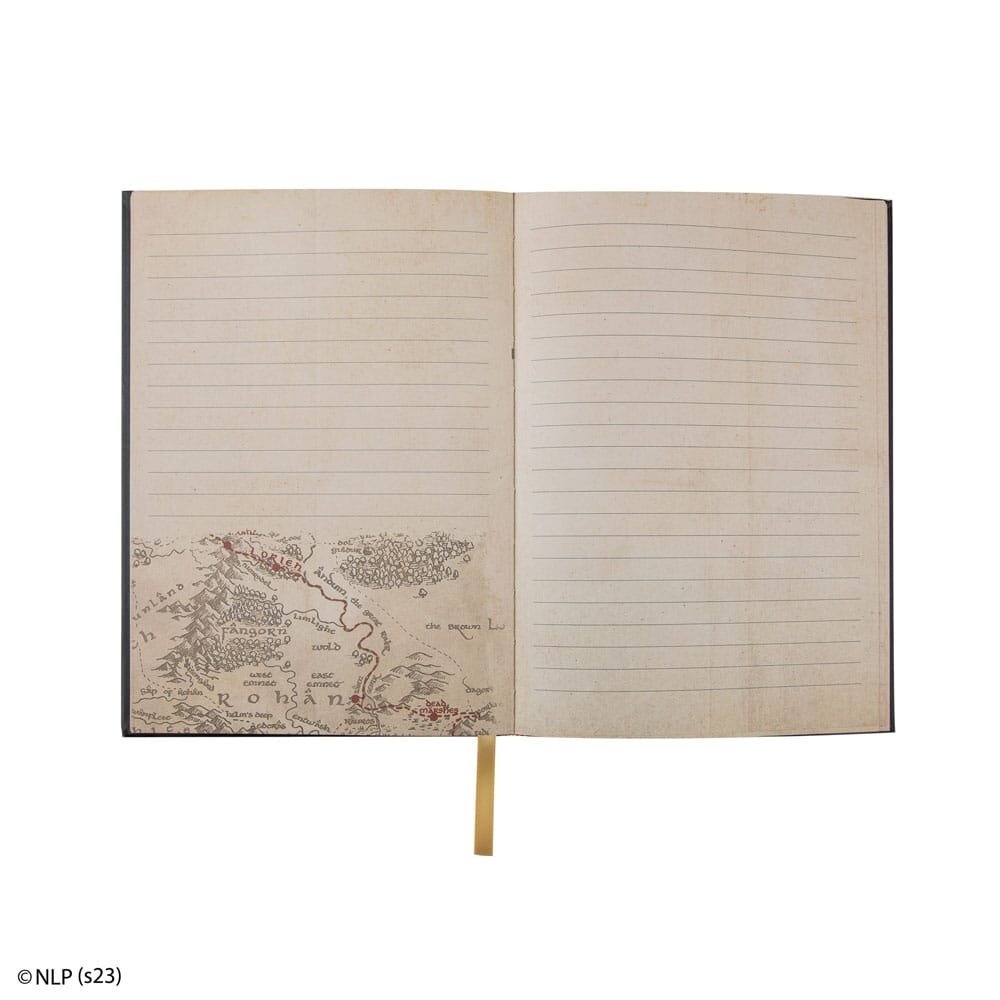 Cinereplicas Le Seigneur des Anneaux Notebook Middle-Earth Map