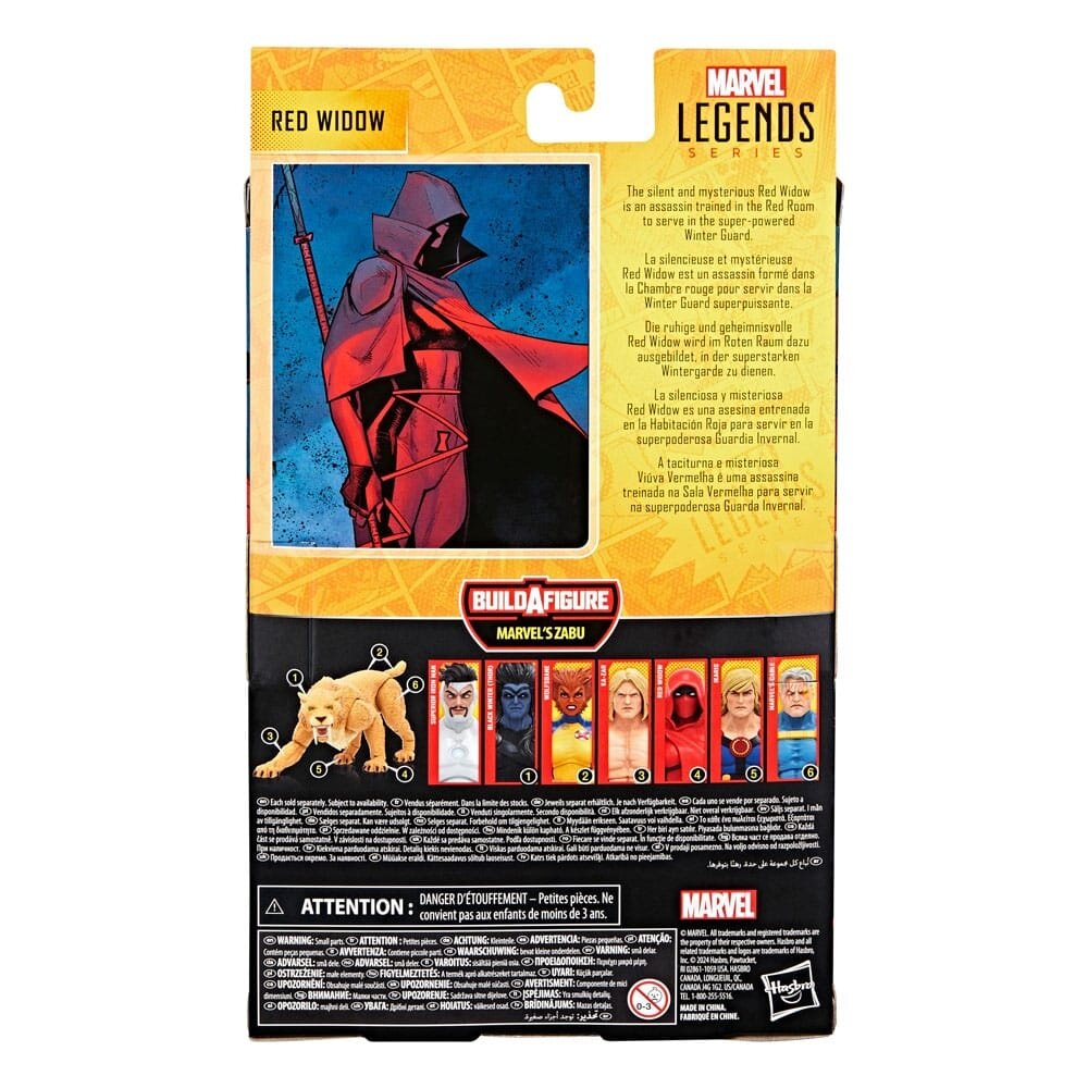 Hasbro Marvel Legends Action Figure Red Widow (BAF: Marvel's Zabu) 15 cm Hasbro Marvel Legends Action Figure Red Widow (BAF: Marvel's Zabu) 15 cm