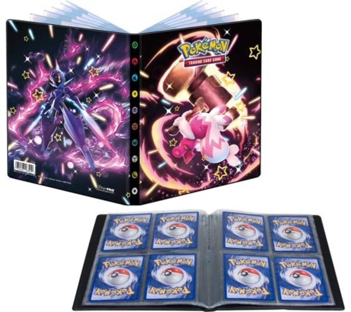 Ultra Pro Pokémon Scarlet & Violet Paldean Fates 4-Pocket Portfolio (80 kaarten) Ultra Pro Pokémon Scarlet & Violet Paldean Fates 4-Pocket Portfolio (80 kaarten)