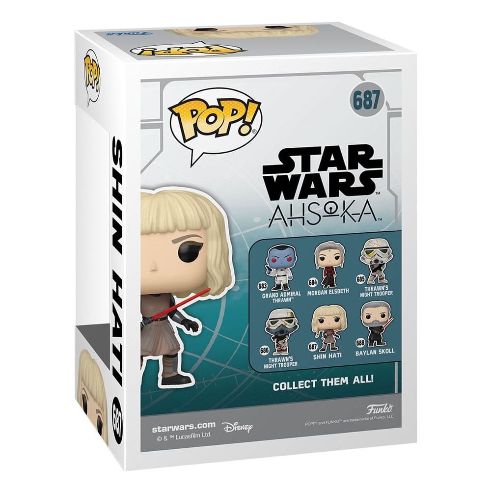 Funko Star Wars: Ahsoka POP! Vinyl Figure Shin Hati #687 Funko Star Wars: Ahsoka POP! Vinyl Figure Shin Hati #687