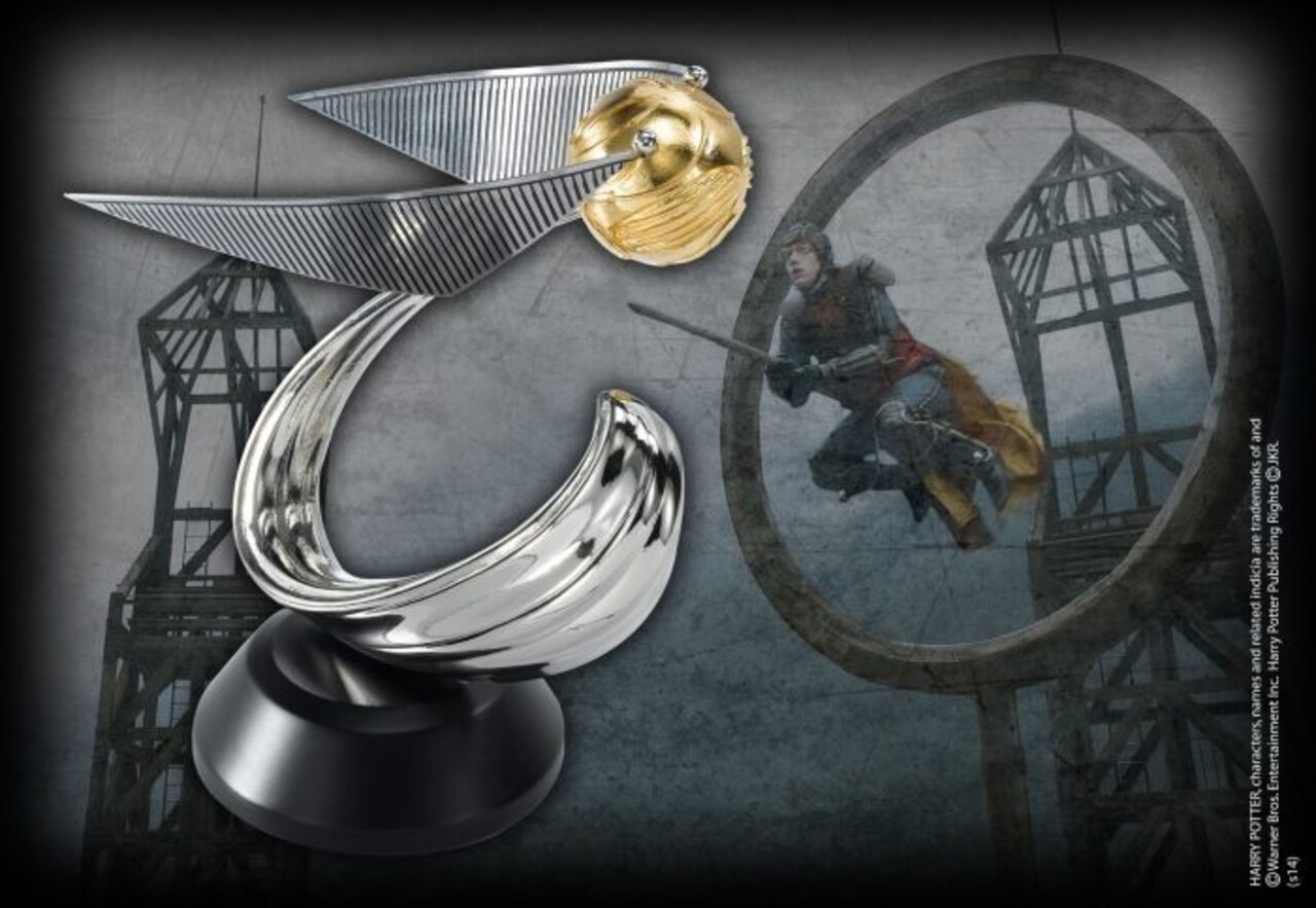 The Noble Collection Harry Potter Beeld Golden Snitch 18 cm The Noble Collection Harry Potter Beeld Golden Snitch 18 cm