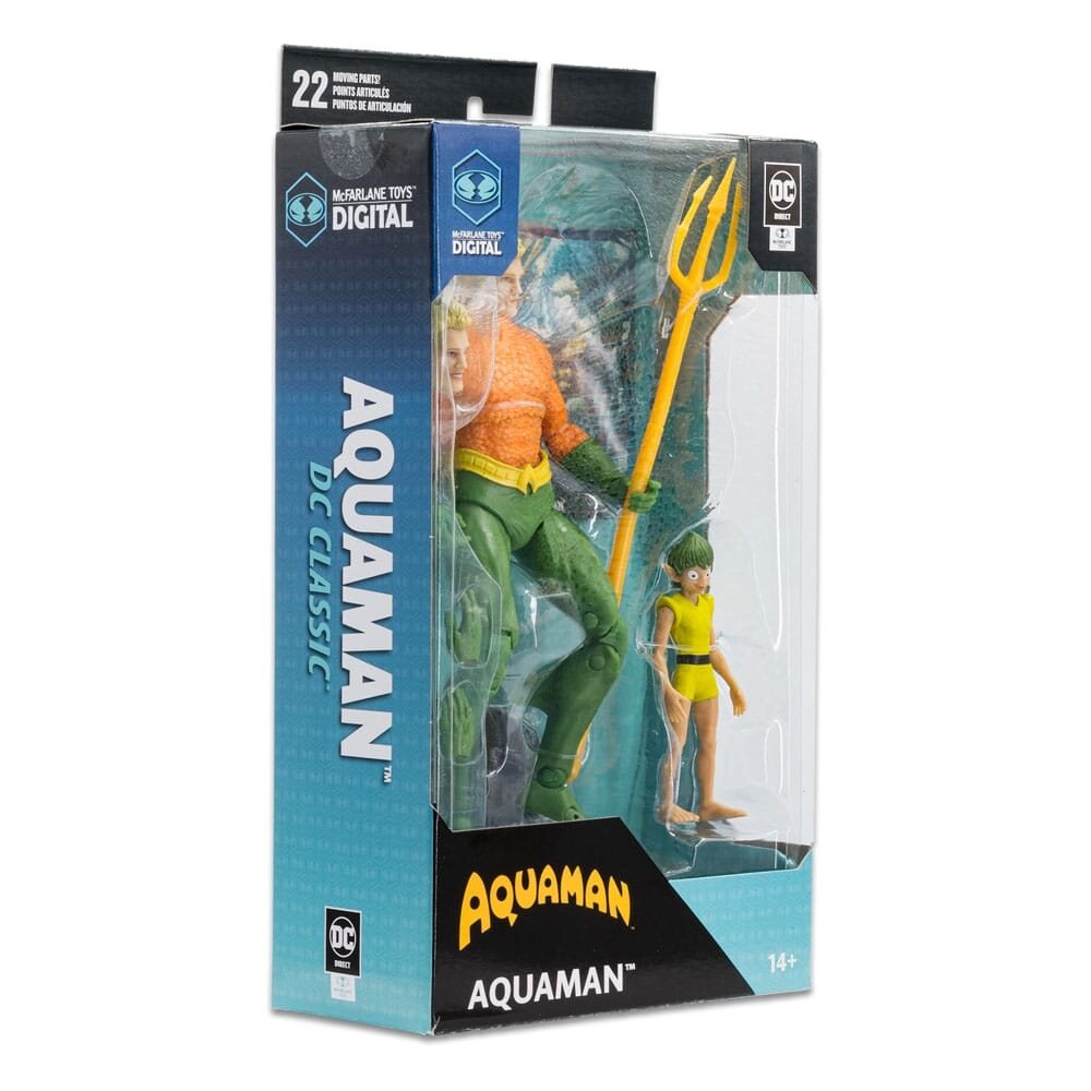 McFarlane Toys DC Direct Digital Wave Action Figure Aquaman (DC Classic) 18  cm