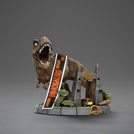 Iron Studios Jurassic Park Mini Co. PVC Figure T-Rex Illusion Deluxe 15 cm Iron Studios Jurassic Park Mini Co. PVC Figure T-Rex Illusion Deluxe 15 cm