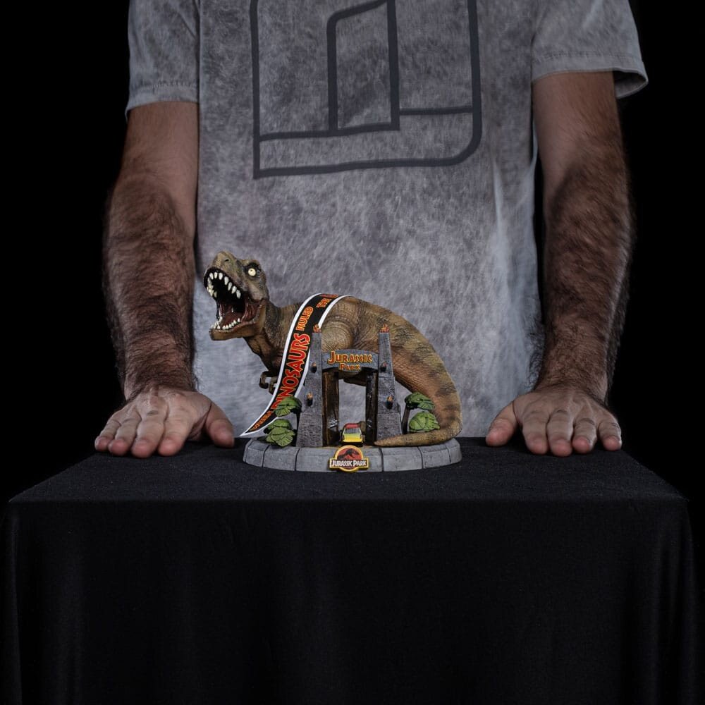 Iron Studios Jurassic Park Mini Co. PVC Figure T-Rex Illusion Deluxe 15 cm Iron Studios Jurassic Park Mini Co. PVC Figure T-Rex Illusion Deluxe 15 cm