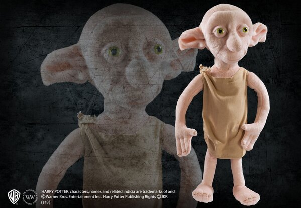 The Noble Collection Harry Potter Dobby Knuffel 30 cm The Noble Collection Harry Potter Dobby Knuffel 30 cm