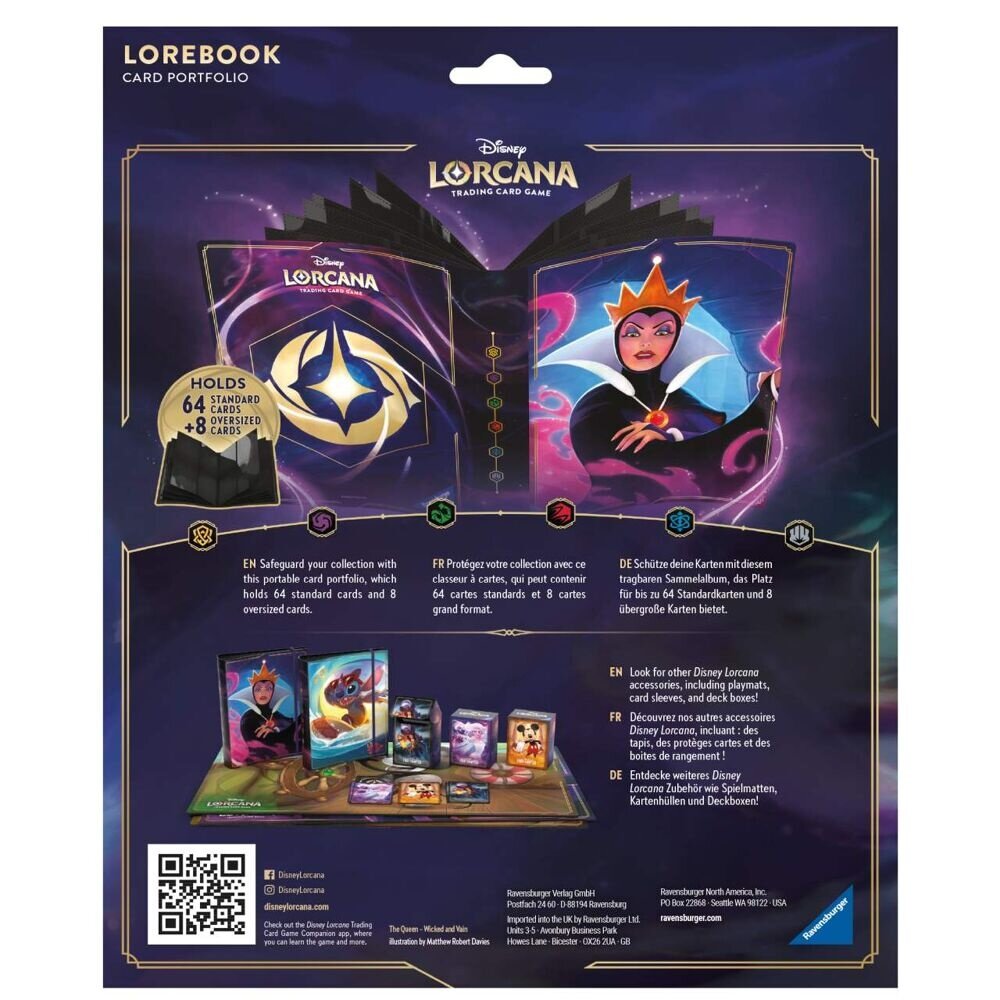 Ravensburger Disney Lorcana: Portfolio Evil Queen (4-pocket) Ravensburger Disney Lorcana: Portfolio Evil Queen (4-pocket)