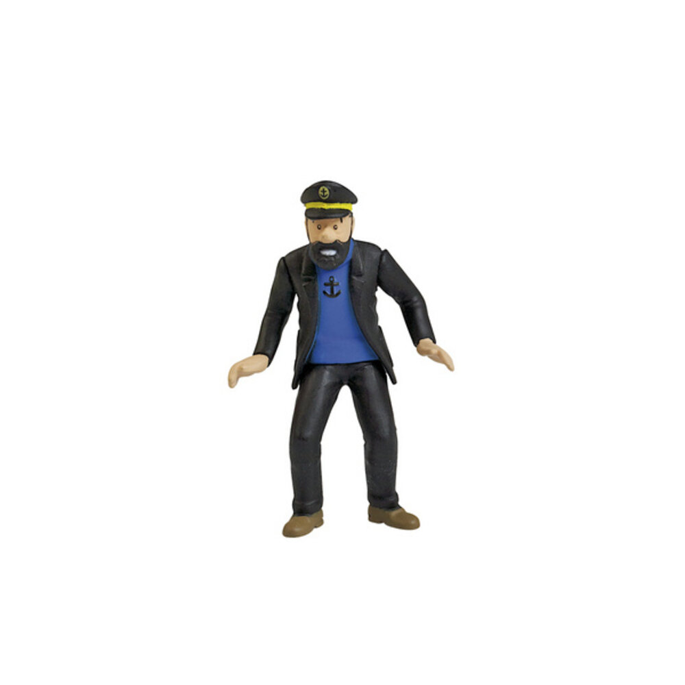 Tintinimaginatio Tintin PVC Statuette Captain Haddock Rally 9 cm Tintinimaginatio Tintin PVC Statuette Captain Haddock Rally 9 cm