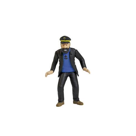 Tintinimaginatio Tintin PVC Statuette Captain Haddock Rally 9 cm Tintinimaginatio Tintin PVC Statuette Captain Haddock Rally 9 cm
