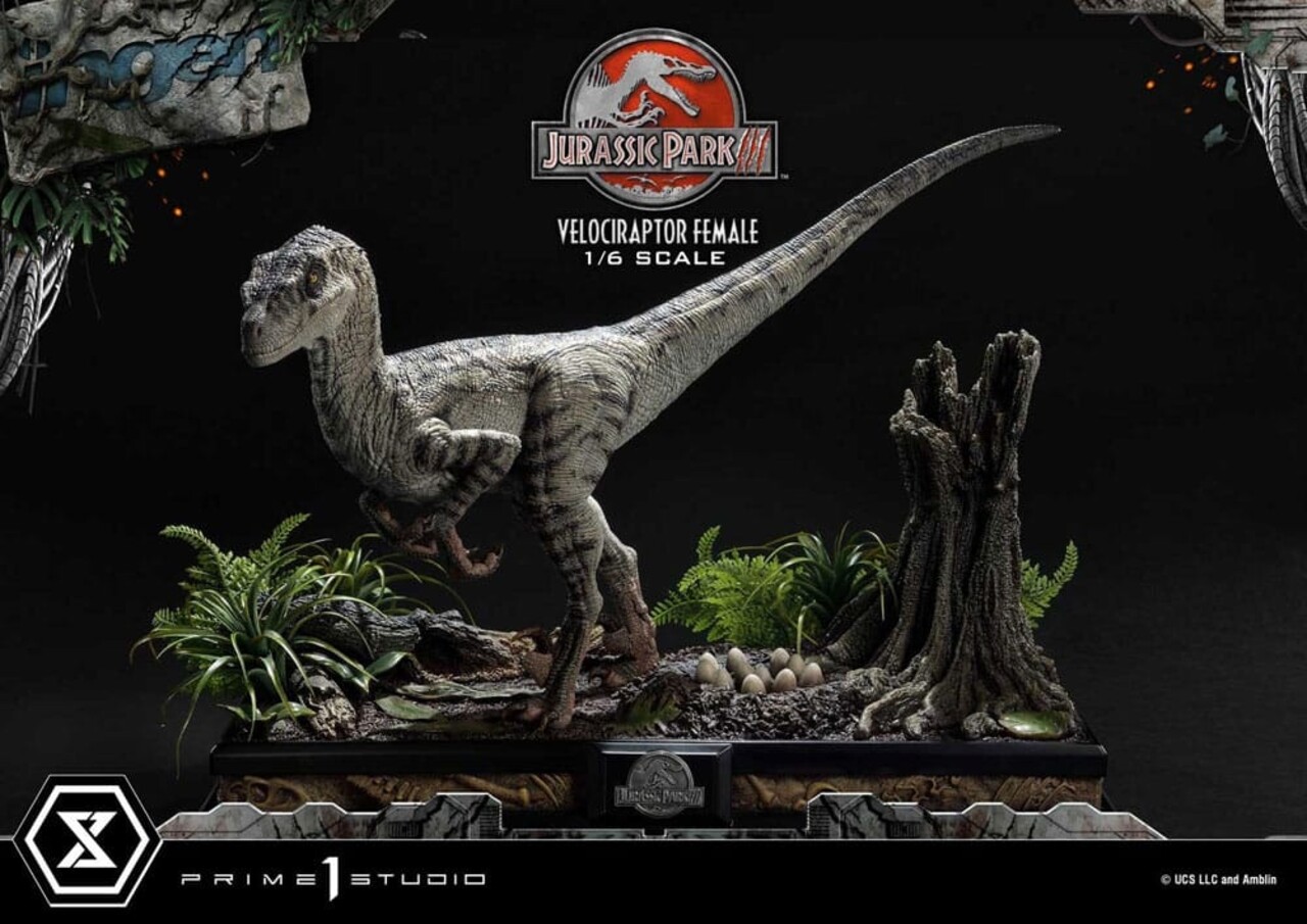 Prime 1 Studio Jurassic Park III Legacy Museum Collection Statue 1/6 Velociraptor Female 44 cm Prime 1 Studio Jurassic Park III Legacy Museum Collection Statue 1/6 Velociraptor Female 44 cm