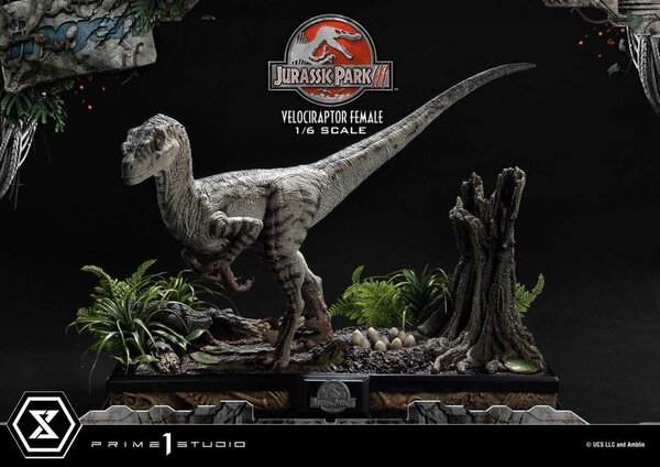 Prime 1 Studio Jurassic Park III Legacy Museum Collection Statue 1/6 Velociraptor Female 44 cm Prime 1 Studio Jurassic Park III Legacy Museum Collection Statue 1/6 Velociraptor Female 44 cm
