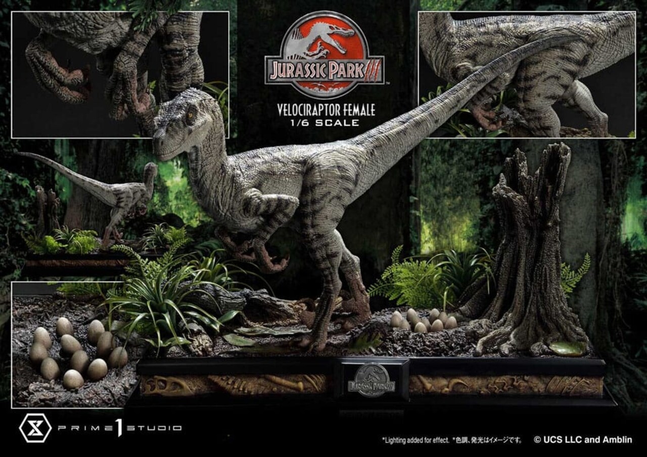 Prime 1 Studio Jurassic Park III Legacy Museum Collection Statue 1/6 Velociraptor Female 44 cm Prime 1 Studio Jurassic Park III Legacy Museum Collection Statue 1/6 Velociraptor Female 44 cm