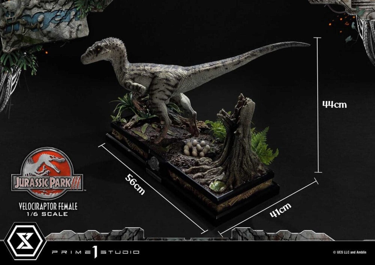 Prime 1 Studio Jurassic Park III Legacy Museum Collection Statue 1/6 Velociraptor Female 44 cm Prime 1 Studio Jurassic Park III Legacy Museum Collection Statue 1/6 Velociraptor Female 44 cm