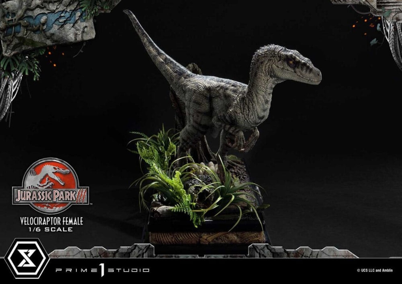Prime 1 Studio Jurassic Park III Legacy Museum Collection Statue 1/6 Velociraptor Female 44 cm Prime 1 Studio Jurassic Park III Legacy Museum Collection Statue 1/6 Velociraptor Female 44 cm