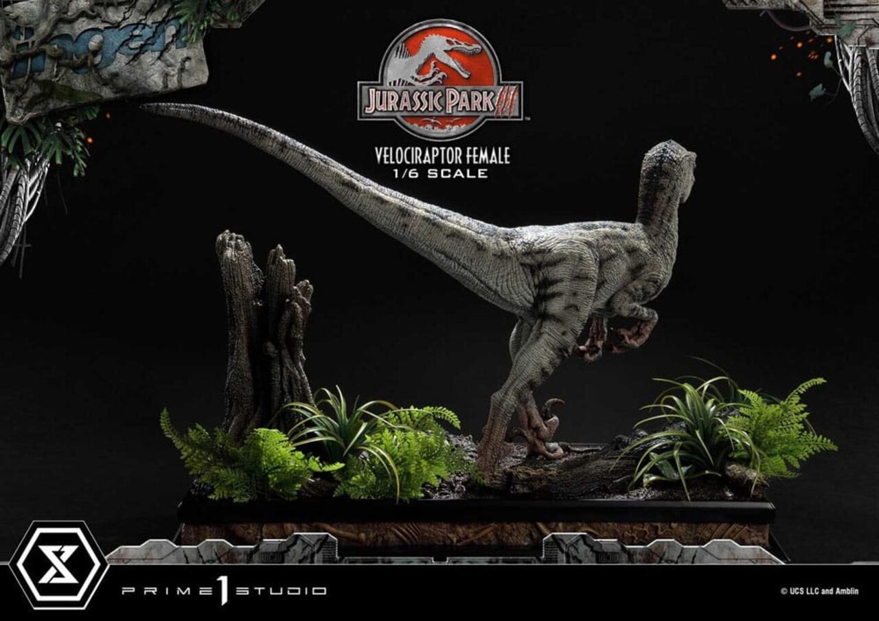 Prime 1 Studio Jurassic Park III Legacy Museum Collection Statue 1/6 Velociraptor Female 44 cm Prime 1 Studio Jurassic Park III Legacy Museum Collection Statue 1/6 Velociraptor Female 44 cm