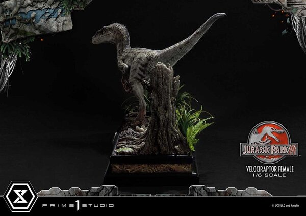 Prime 1 Studio Jurassic Park III Legacy Museum Collection Statue 1/6 Velociraptor Female 44 cm Prime 1 Studio Jurassic Park III Legacy Museum Collection Statue 1/6 Velociraptor Female 44 cm