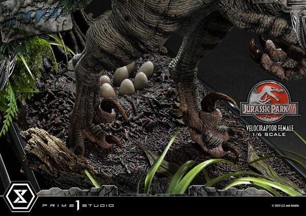 Prime 1 Studio Jurassic Park III Legacy Museum Collection Statue 1/6 Velociraptor Female 44 cm Prime 1 Studio Jurassic Park III Legacy Museum Collection Statue 1/6 Velociraptor Female 44 cm