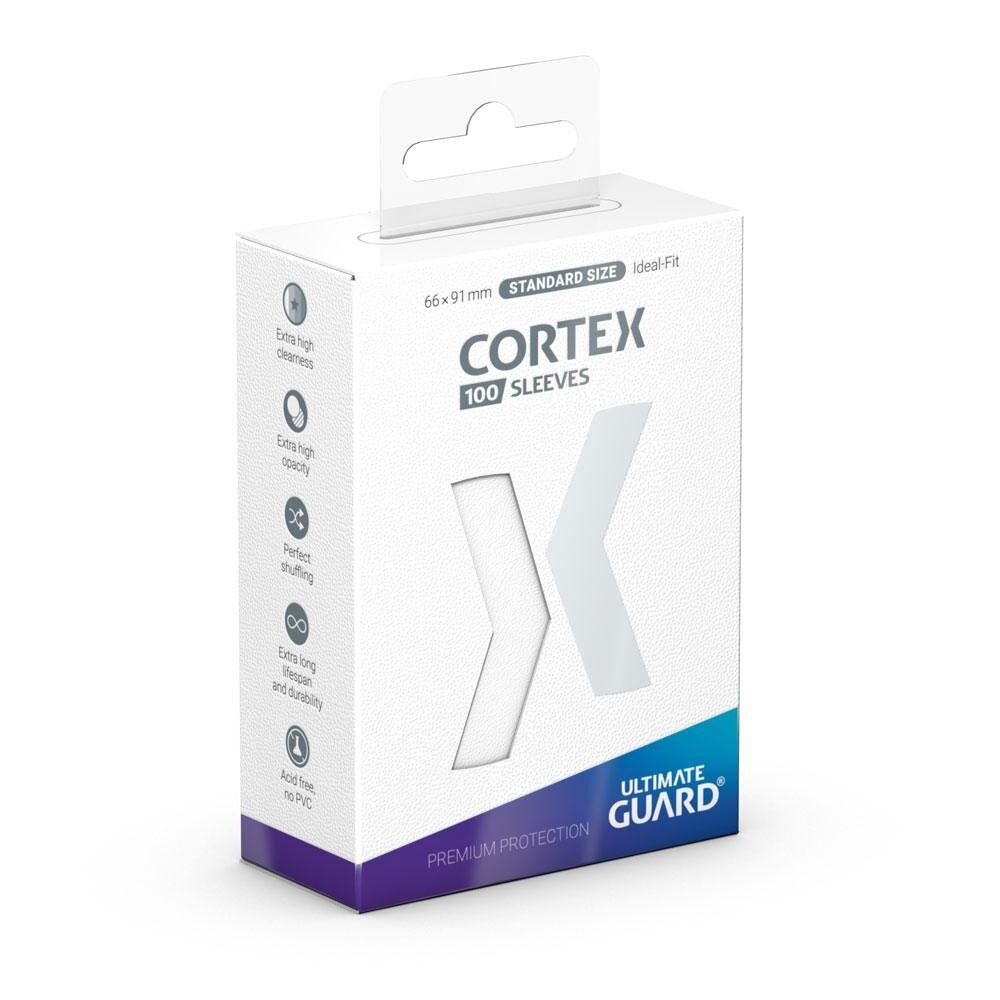 Ultimate Guard Cortex Sleeves Standard Size White (100x) Ultimate Guard Cortex Sleeves Standard Size White (100x)