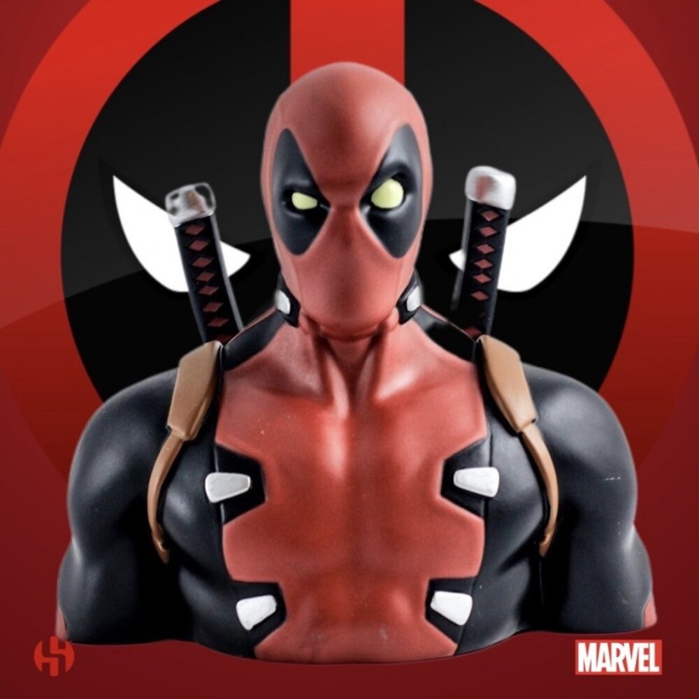 Semic Marvel Deadpool Bust Spaarpot 20 cm Semic Marvel Deadpool Bust Spaarpot 20 cm