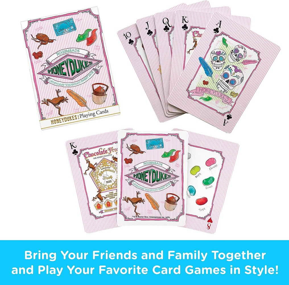 Aquarius Harry Potter Honeydukes Playing Cards Aquarius Harry Potter Honeydukes Playing Cards