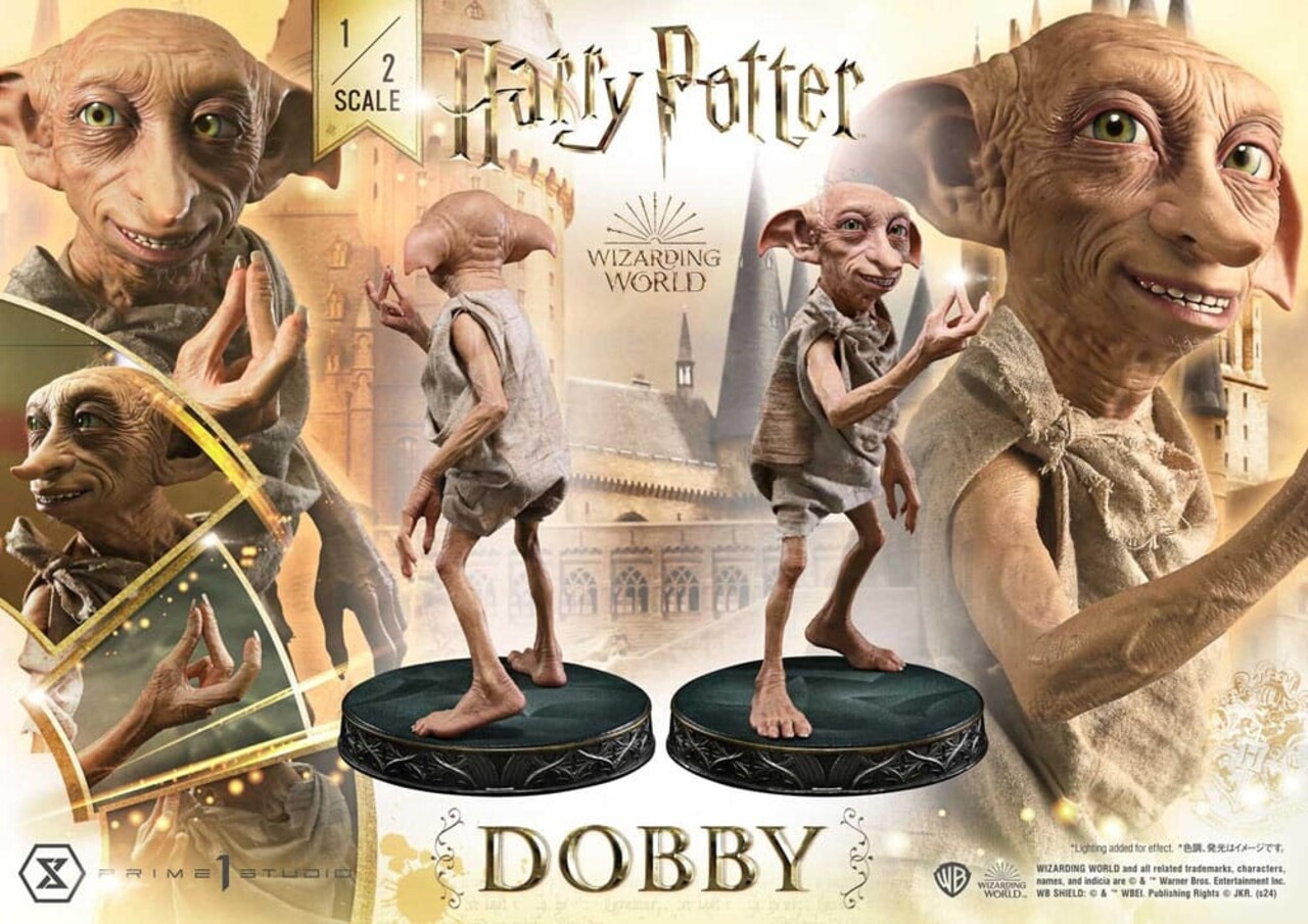 Prime 1 Studio Harry Potter Museum Masterline Series Statue 1/2 Dobby 55 cm Prime 1 Studio Harry Potter Museum Masterline Series Statue 1/2 Dobby 55 cm