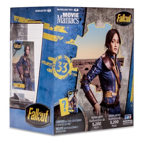 McFarlane Toys Fallout Movie Maniacs Statue Lucy 15 cm McFarlane Toys Fallout Movie Maniacs Statue Lucy 15 cm