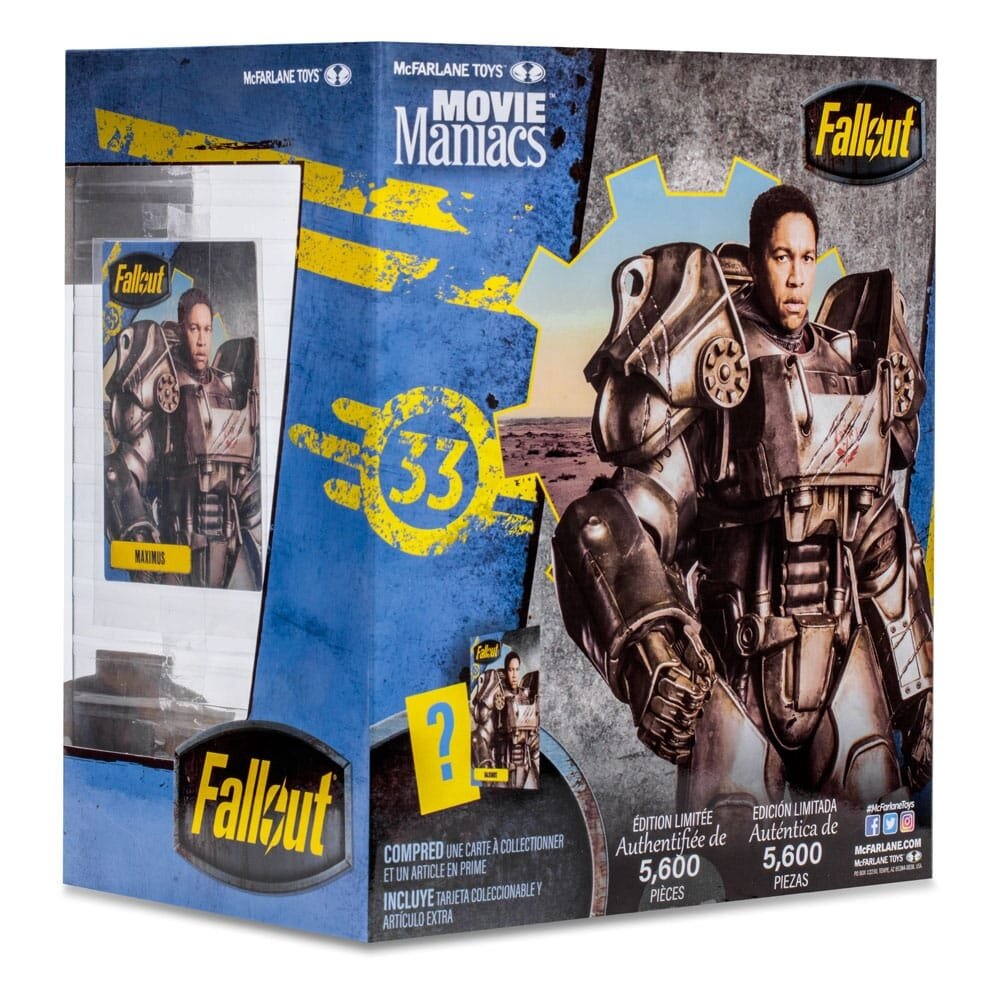 McFarlane Toys Fallout Movie Maniacs Statue Maximus 15 cm McFarlane Toys Fallout Movie Maniacs Statue Maximus 15 cm