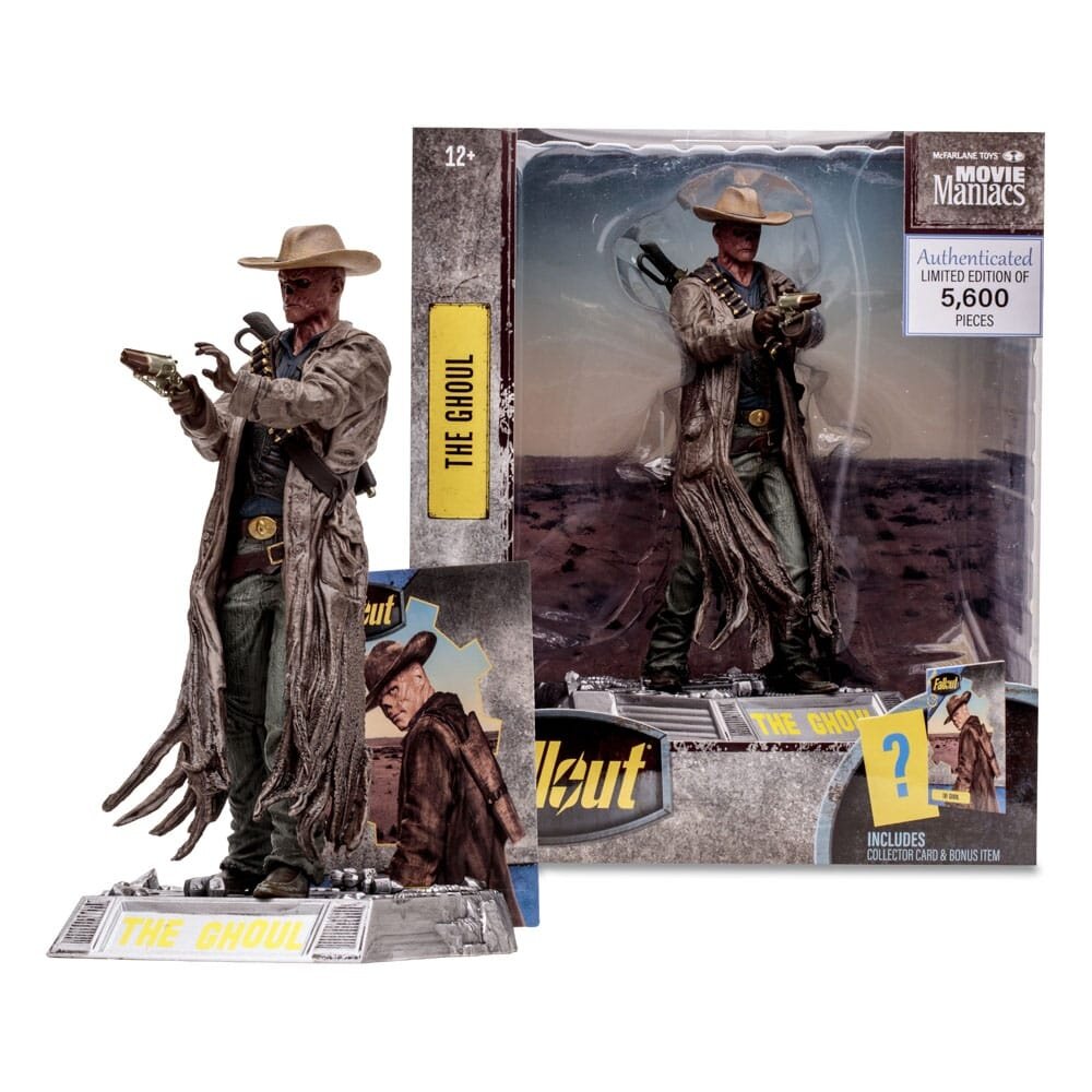 McFarlane Toys Fallout Movie Maniacs Statue The Ghoul 15 cm McFarlane Toys Fallout Movie Maniacs Statue The Ghoul 15 cm