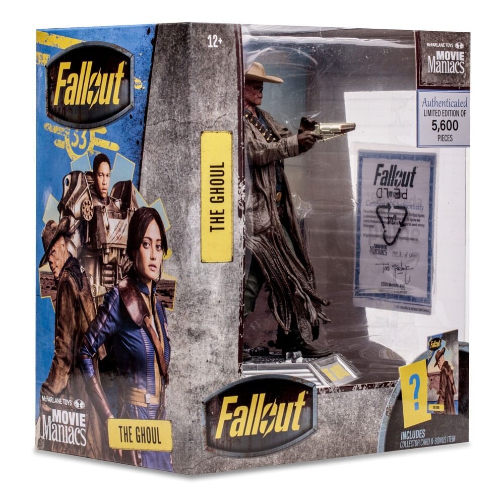 McFarlane Toys Fallout Movie Maniacs Statue The Ghoul 15 cm McFarlane Toys Fallout Movie Maniacs Statue The Ghoul 15 cm