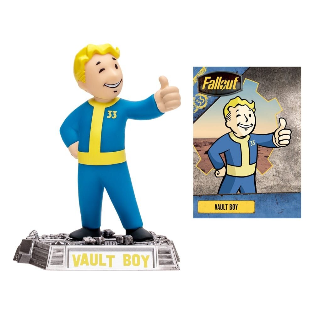 McFarlane Toys Fallout Movie Maniacs Statue Vault Boy (Gold Label) 15 cm McFarlane Toys Fallout Movie Maniacs Statue Vault Boy (Gold Label) 15 cm