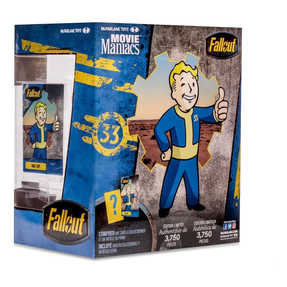 McFarlane Toys Fallout Movie Maniacs Statue Vault Boy (Gold Label) 15 cm McFarlane Toys Fallout Movie Maniacs Statue Vault Boy (Gold Label) 15 cm