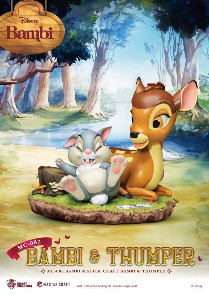 Beast Kingdom Disney Master Craft Statue Bambi & Thumper 26 cm Beast Kingdom Disney Master Craft Statue Bambi & Thumper 26 cm