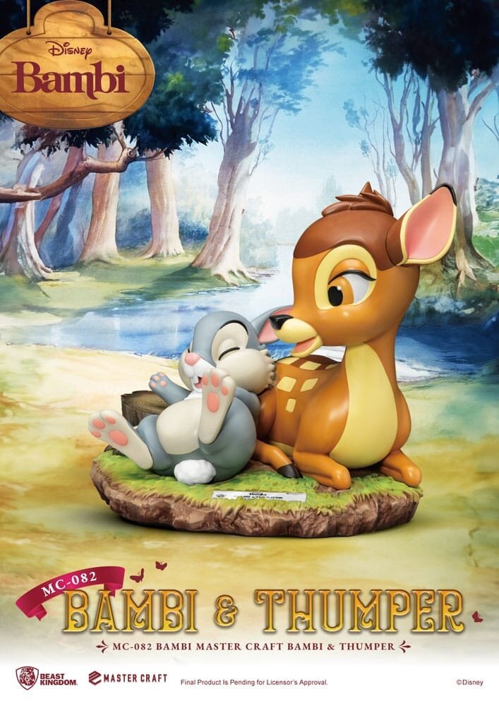 Beast Kingdom Disney Master Craft Statue Bambi & Thumper 26 cm Beast Kingdom Disney Master Craft Statue Bambi & Thumper 26 cm
