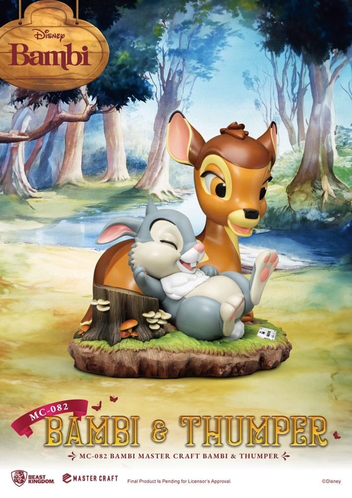 Beast Kingdom Disney Master Craft Statue Bambi & Stampertje 26 cm Beast Kingdom Disney Master Craft Statue Bambi & Stampertje 26 cm
