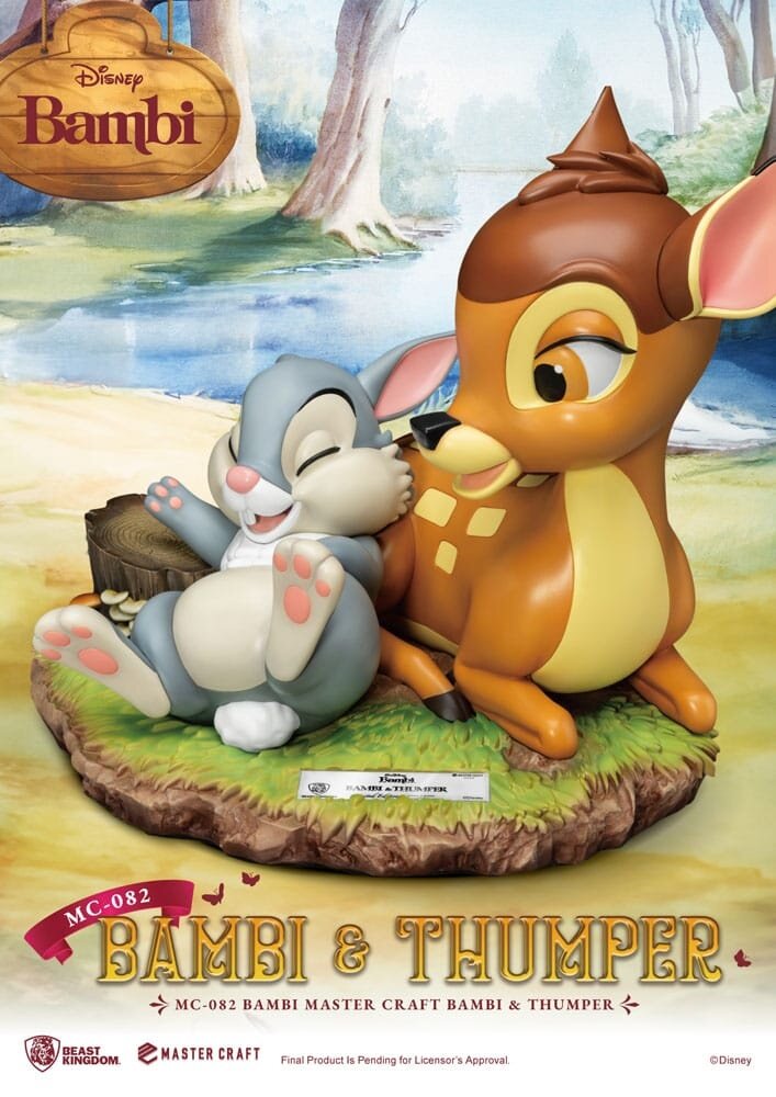 Beast Kingdom Disney Master Craft Statue Bambi & Thumper 26 cm Beast Kingdom Disney Master Craft Statue Bambi & Thumper 26 cm