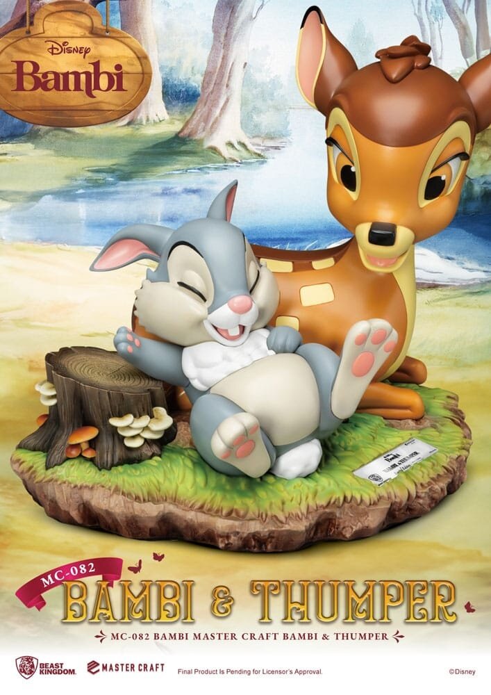 Beast Kingdom Disney Master Craft Statue Bambi & Stampertje 26 cm Beast Kingdom Disney Master Craft Statue Bambi & Stampertje 26 cm