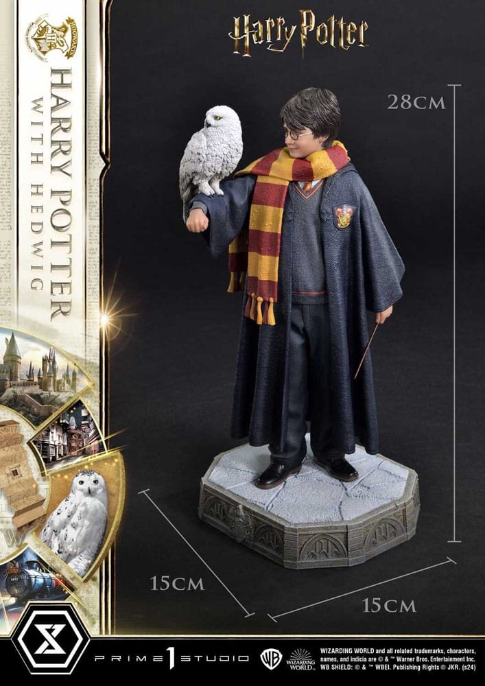 Prime 1 Studio Harry Potter Prime Collectibles Statue 1/6 Harry Potter with Hedwig 28 cm Prime 1 Studio Harry Potter Prime Collectibles Statue 1/6 Harry Potter with Hedwig 28 cm